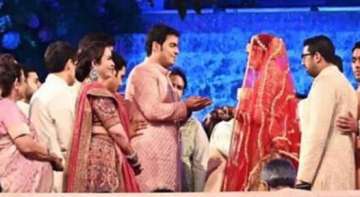 Akash Ambani weds Shloka Mehta 