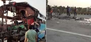 Greater Noida: 8 dead, 30 injured as bus rams into truck on Yamuna Expressway