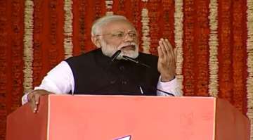 PM Modi addresses a rally in Kanpur