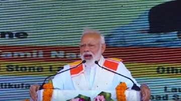 PM Modi addresses rally in Kanyakumari