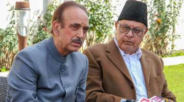 Ghulam Nabi Azad and Farooq Abdullah