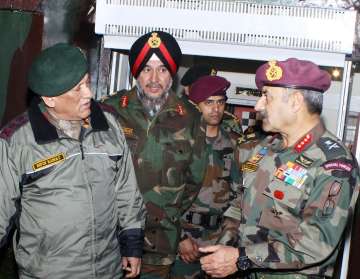 Army chief visits Jammu-based White Knight Corps, reviews security situation
