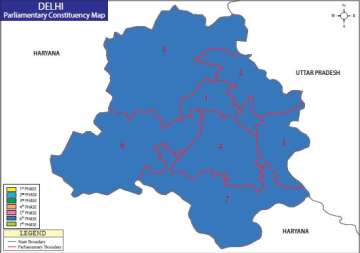 Delhi MAP