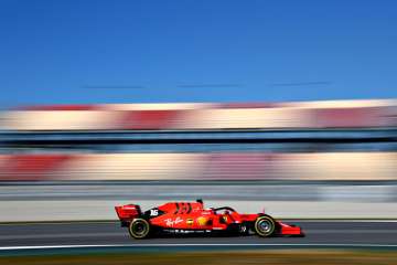 Ferrari's Leclerc sets fastest time of F1 preseason tests