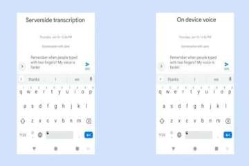 Google Gboard update now gets offline AI dictation feature