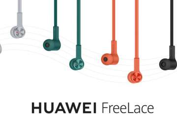 Huawei Freelace wireless earphones with up to 18 hours playback and built-in USB Type-C plug announc