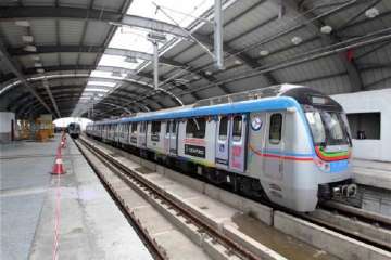 Hyderabad Metro rolls into Hitec City