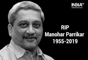 Manohar Parrikar passes away at the age of 63