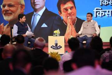 Nitin Gadkari at India TV conclave 