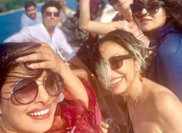 Priyanka Chopra shares beach selfie with The Sky Is Pink starcast