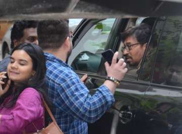 Irrfan Khan gets snapped outside Dinesh Vijan's office