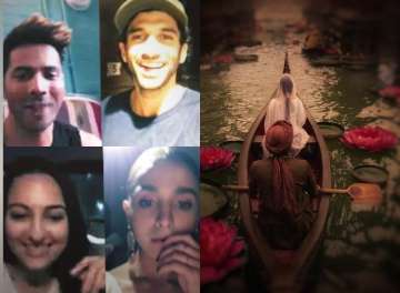 Alia, Varun, Aditya and Sonakshi can’t control their excitement, check out