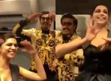  Deepika Padukone, Ranveer Singh and Vicky Kaushal’s crazy dance on ‘First Class’ song
