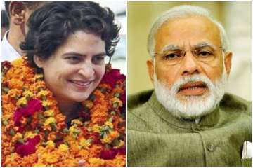 PM Modi says dynastic politics destroyed India's institutions, Priyanka Gandhi hits back