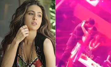 sara ali khan kissing kartik aaryan in love aaj kal 2