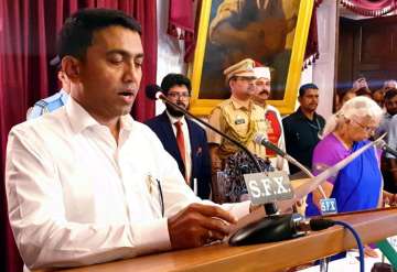 Pramod Sawant sworn in as 11th Goa Chief Minister at 2 am