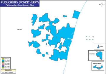 Map of Puducherry