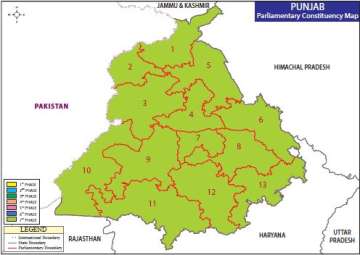 Map of Punjab