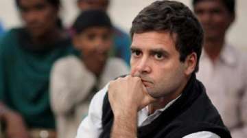 Congress chief Rahul Gandhi