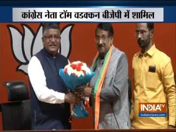 Tom Vadakkan quits Congress, joins BJP ahead of Lok Sabha Election 2019