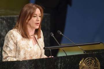 UN General Assembly President Maria Fernanda Espinosa