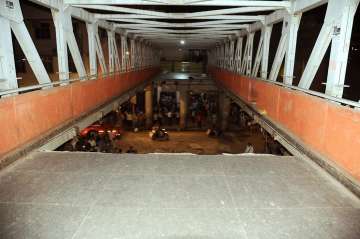 Bridge near bustling Mumbai CST station collapses