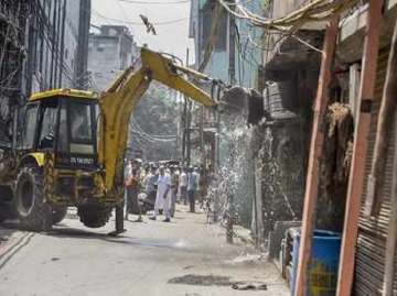 Illegal residential colony demolished in Ghaziabad/ File pic