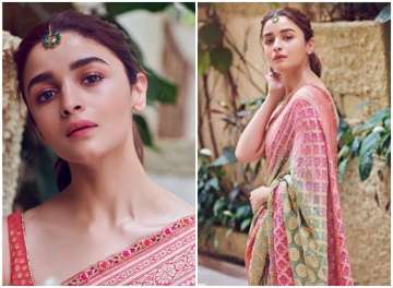 Alia Bhatt slaying in six yards of elegance; See the latest pictures of the actress