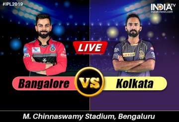 Stream Live Cricket, RCB vs KKR, IPL Match: Watch Royal Challengers Bangalore vs Kolkata Knight Ride