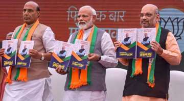 The saffron party said that welfare and development of women will be accorded a high priority at all levels within the government.
?