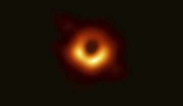 Black hole image by Event Horizon Telescope