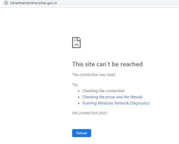 Website of Bihar Board result crashes