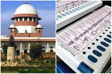 Supreme Court of India and Electronic Voting Machine- File Photo