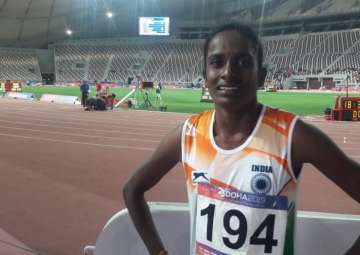 Asian Athletics Championships Gomathi won gold in the women's 800m race