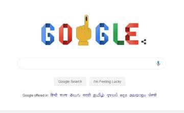 How to vote in India: Google Doodle dedicated to phase 3 of the Lok Sabha elections.