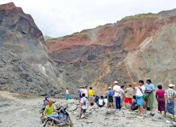 50 killed in mudslide at gemstone mine in Myanmar