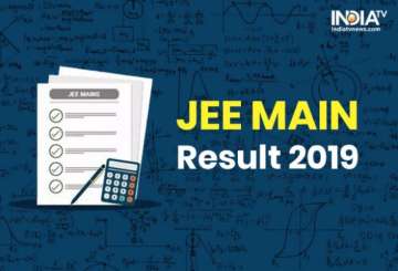 JEE Main Results 2019