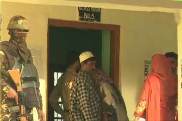 Polling underway in Anantnag district of Jammu and Kashmir