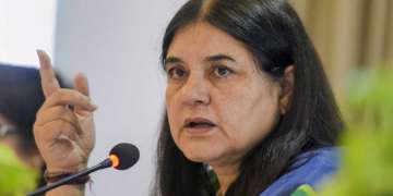Maneka Gandhi lands in soup for remarks on Muslim voters, show-cause notice issued