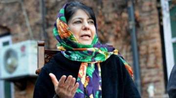Former Jammu and Kashmir chief minister and PDP chief Mehbooba Mufti