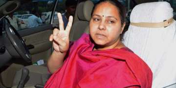 RJD leader MIsa Bharti