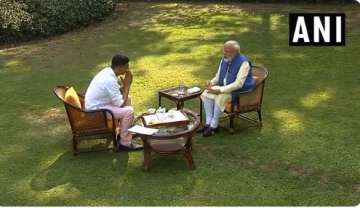 The snippets of the 'informal interview' of Prime Minister Narendra Modi and actor Akshay Kumar