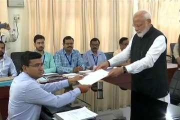 PM Modi files nomination in Varanasi