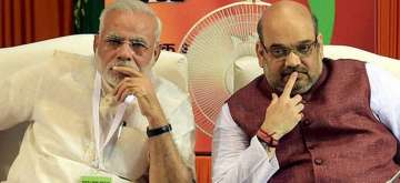 Prime Minister Narendra Modi and BJP president Amit Shah