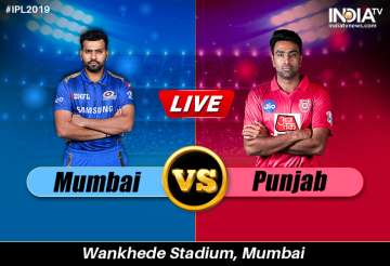 Live Streaming Cricket, IPL Live, Mumbai Indians vs Kings XI Punjab: Watch Live Match MI vs KXIP 