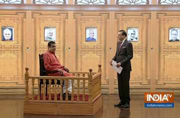 Aap ki Adalat with Rajat Sharma LIVE Updates: Union Minister Nitn Gadkari takes on tough questions