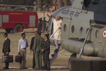PM Modi helicopter
