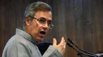 Former Chief Minister of Jammu and Kashmir Omar Abdullah- File Photo