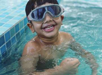 Allu Arjun's father gifts his 5-yar-old son a swimming pool as birthday gift