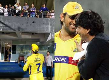 Latest Celebrities News, This Picture Of Shah Rukh Khan & Mahendra Singh Dhoni Is ‘Moment Of The Mat